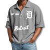 Detroit Tigers EST 1901 Waffle Polo Shirt 6 Detroit Tigers EST 1901 Waffle Polo Shirt 3