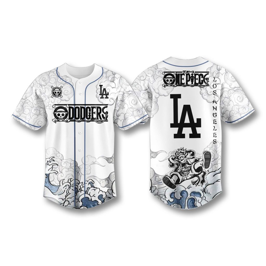 Dodger One Piece Jersey 2026 Luffy Gear 5