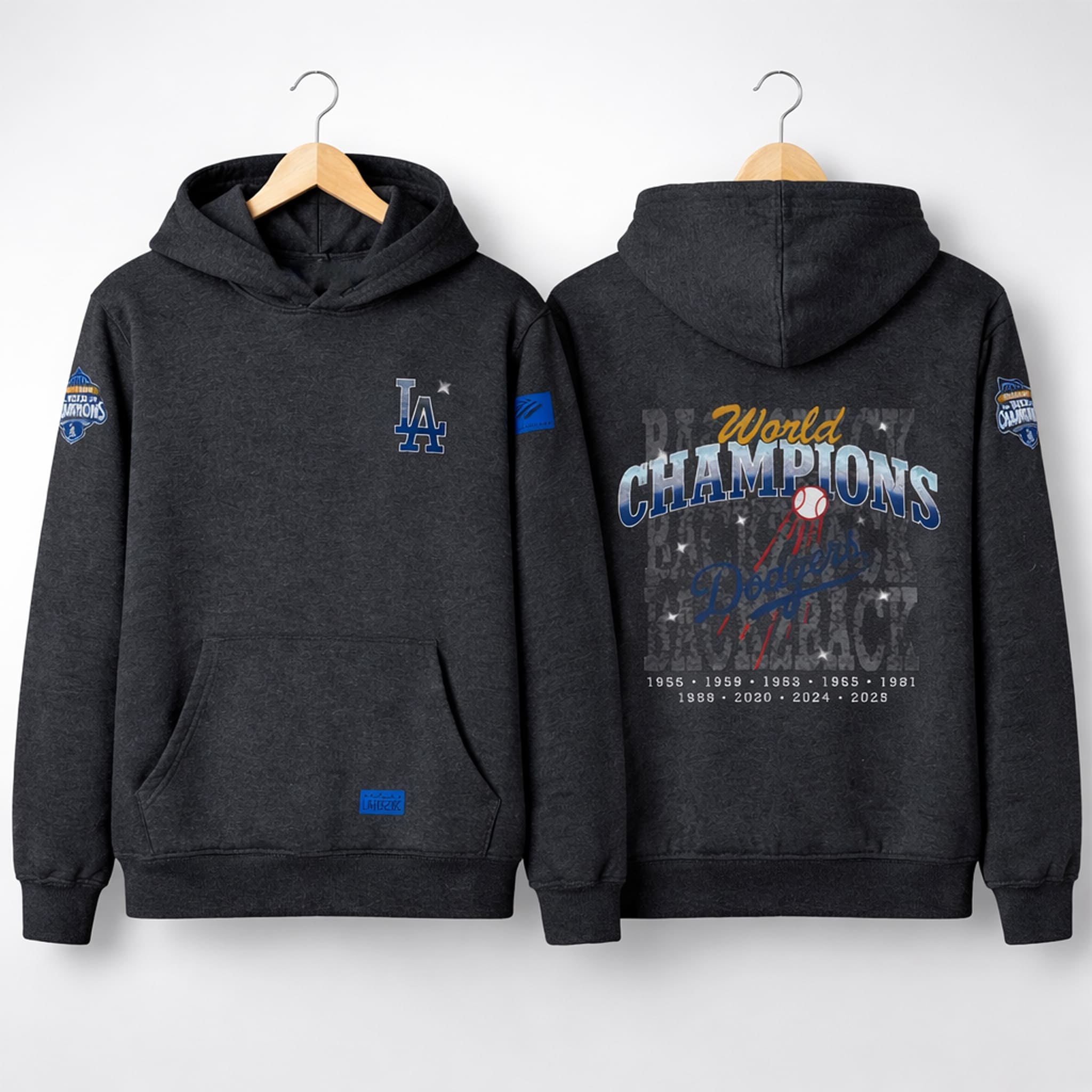 Dodgers Back-to-Back World Champions Hoodie Giveaway 2026 3 Dodgers Back to Back World Champions Hoodie Giveaway 2026