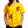 FSU Baseball Mustard Yellow Jersey 2026