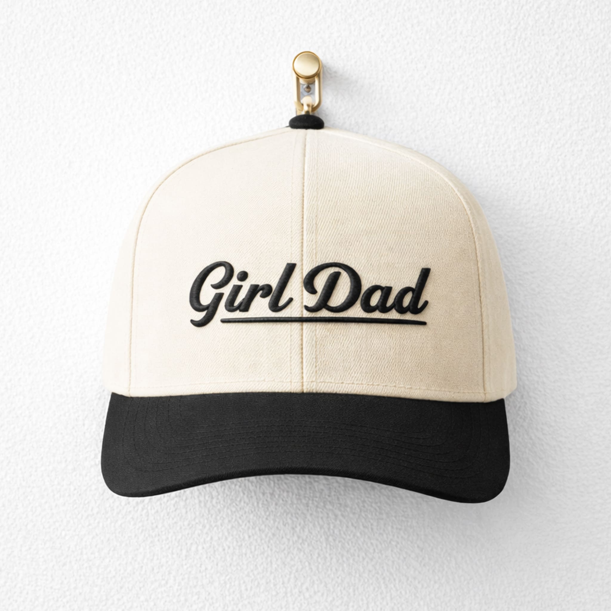 Girl Dad Cream Hat Bo Nix 3 Girl Dad Cream Hat Bo Nix