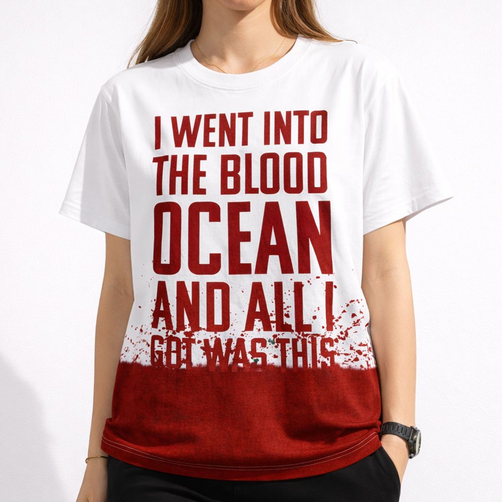 Iron Lung I Went Into The Blood Ocean Shirt