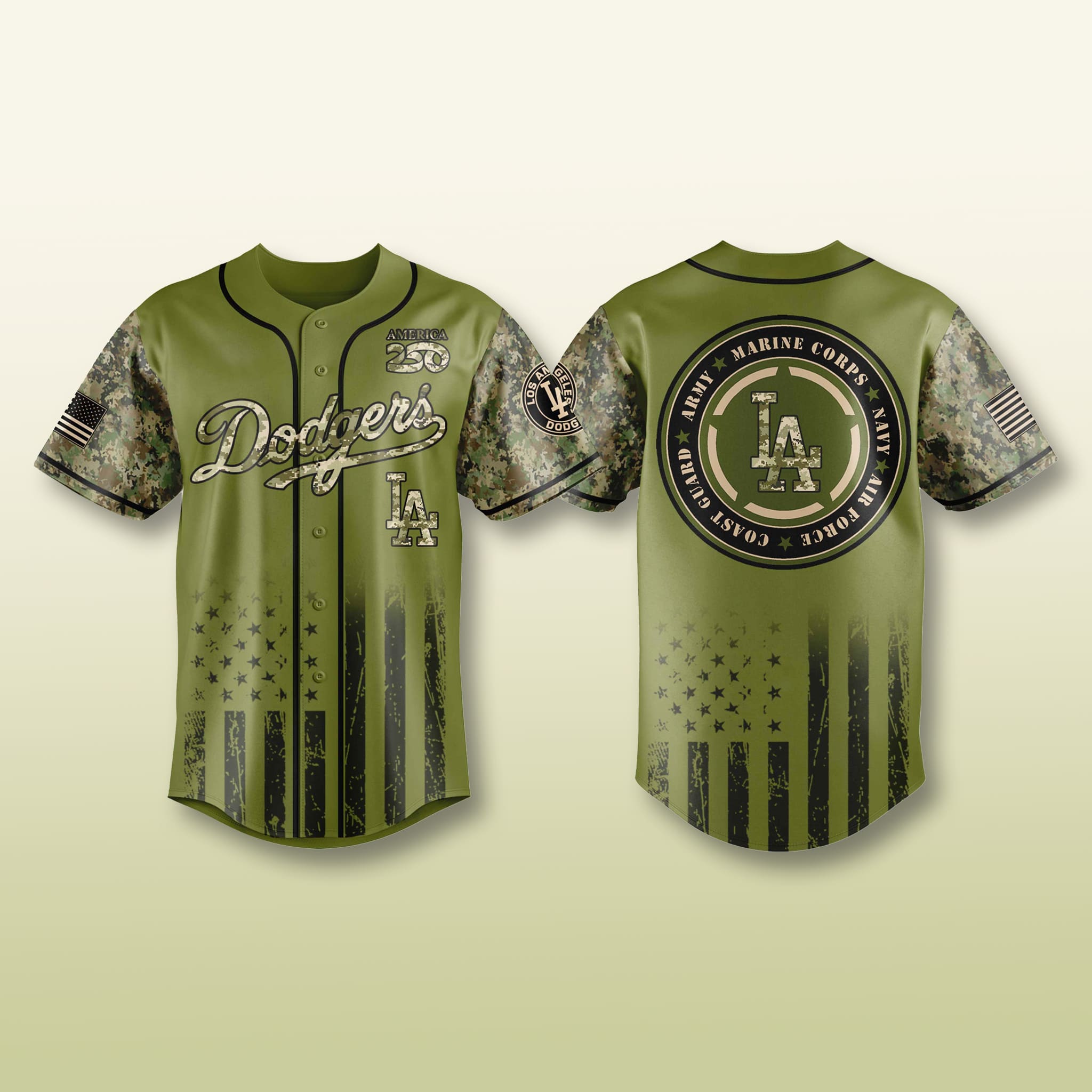 LA Dodgers 2026 Military Appreciation Camo Jersey 1 LA Dodgers 2026 Military Appreciation Camo Jersey 1