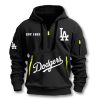 LA Dodgers Established 1883 Quarter Zip Hoodie 9 LA Dodgers Established 1883 Quarter Zip Hoodie 1