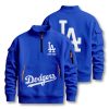 Los Angeles Dodgers Quarter Zip Sweatshirt 9 Los Angeles Dodgers Quarter Zip Sweatshirt