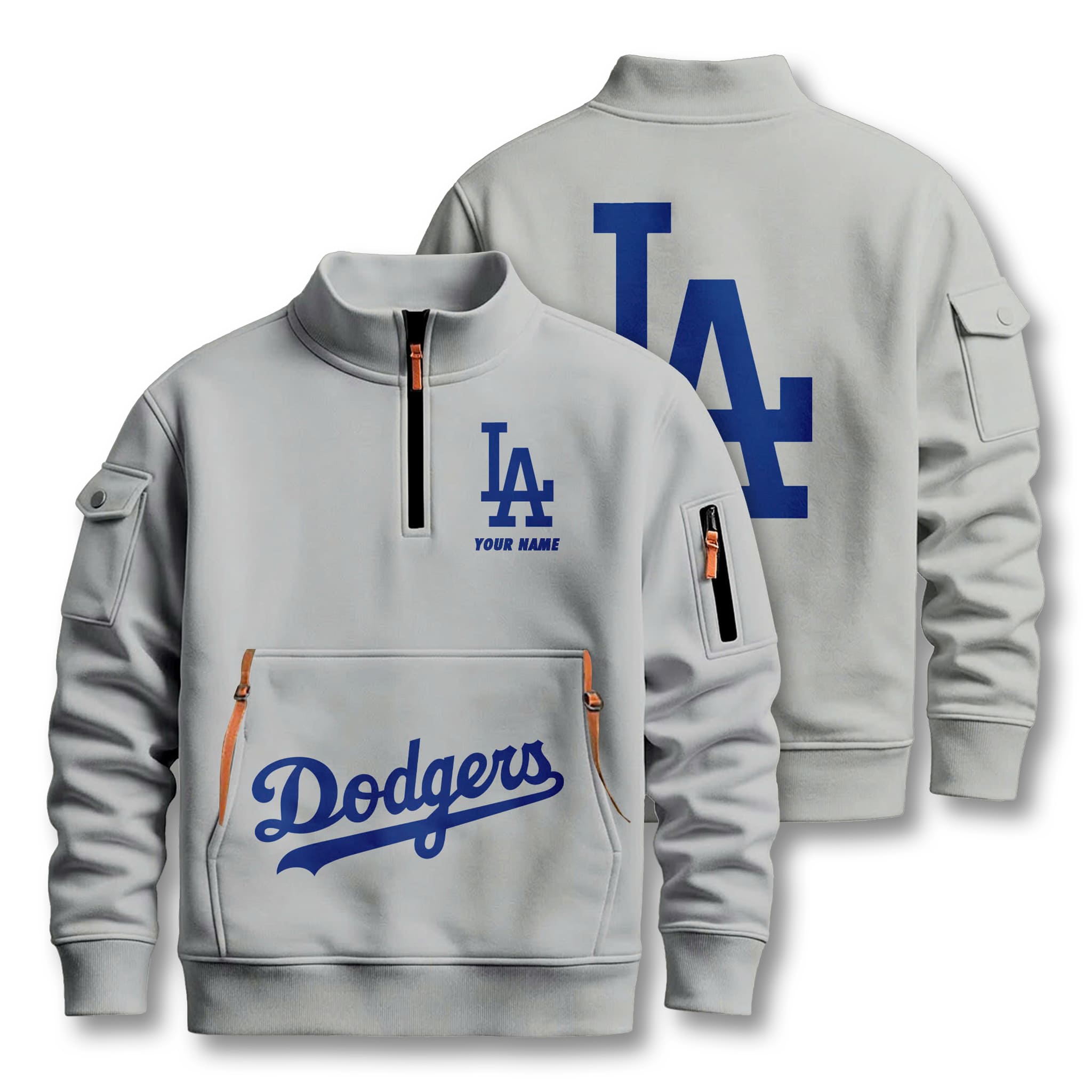 Los Angeles Dodgers Quarter Zip Sweatshirt 2 Los Angeles Dodgers Quarter Zip Sweatshirt 2