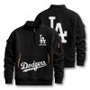 Los Angeles Dodgers Quarter Zip Sweatshirt 7 Los Angeles Dodgers Quarter Zip Sweatshirt 3