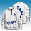 Los Angeles Dodgers Quarter Zip Sweatshirt 8 Los Angeles Dodgers Quarter Zip Sweatshirt 4