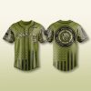 Milwaukee Brewers 2026 Military Appreciation Camo Jersey 1