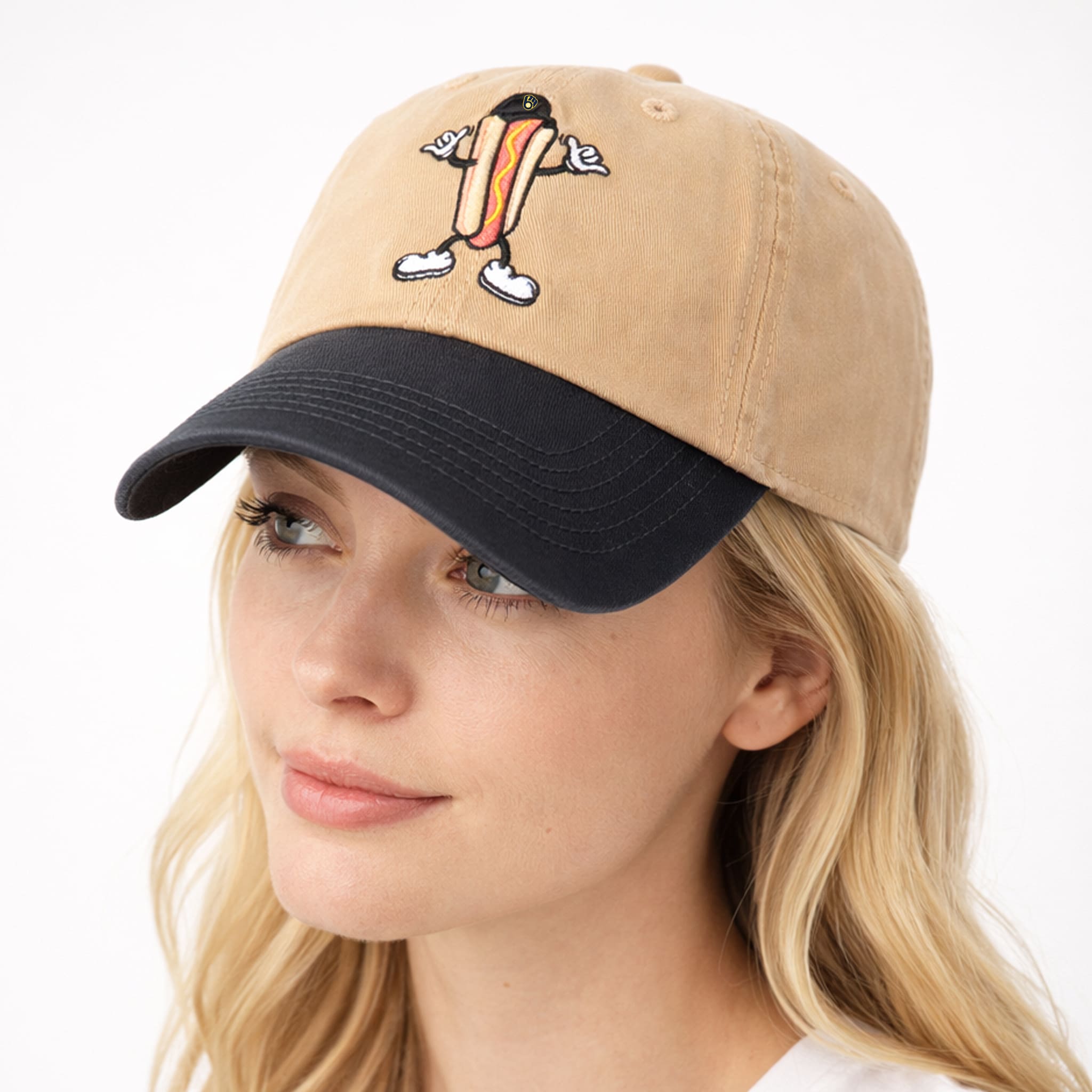 Milwaukee Brewers Hot Dog Cap 3 Milwaukee Brewers Hot Dog Cap 1