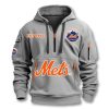 New York Mets EST 1962 Quarter Zip Hoodie