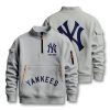 New York Yankees Custom Quarter Zip Sweatshirt 6 New York Yankees Custom Quarter Zip Sweatshirt 2