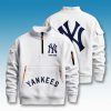 New York Yankees Custom Quarter Zip Sweatshirt 8 New York Yankees Custom Quarter Zip Sweatshirt 4