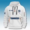 New York Yankees Established 1903 Quarter Zip Hoodie 3