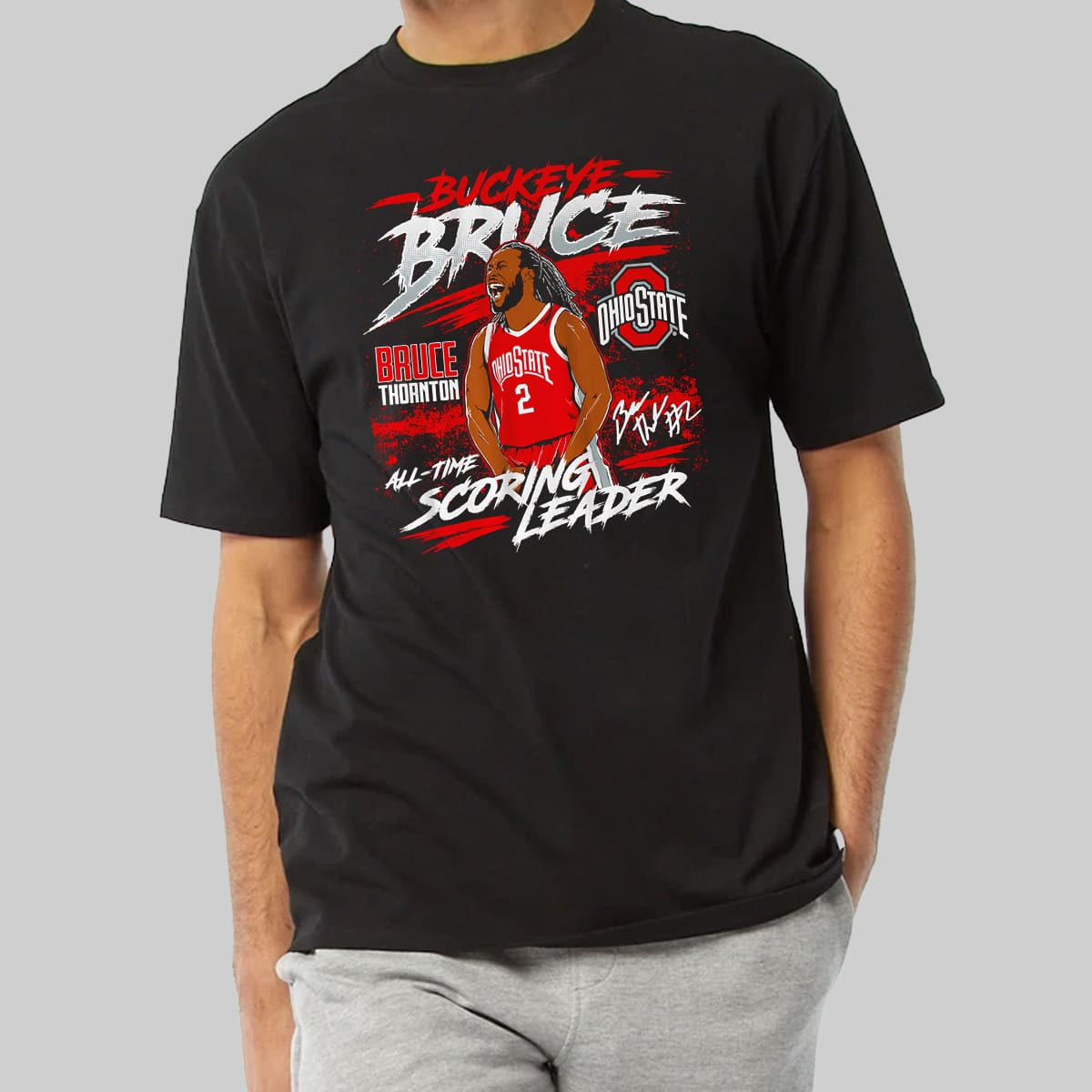 Ohio State Bruce Thornton All-Time Leading Scorer Shirt 1 Ohio State Bruce Thornton All Time Leading Scorer Shirt 1