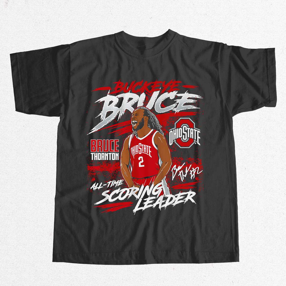 Ohio State Bruce Thornton All-Time Leading Scorer Shirt 4 Ohio State Bruce Thornton All Time Leading Scorer Shirt 4