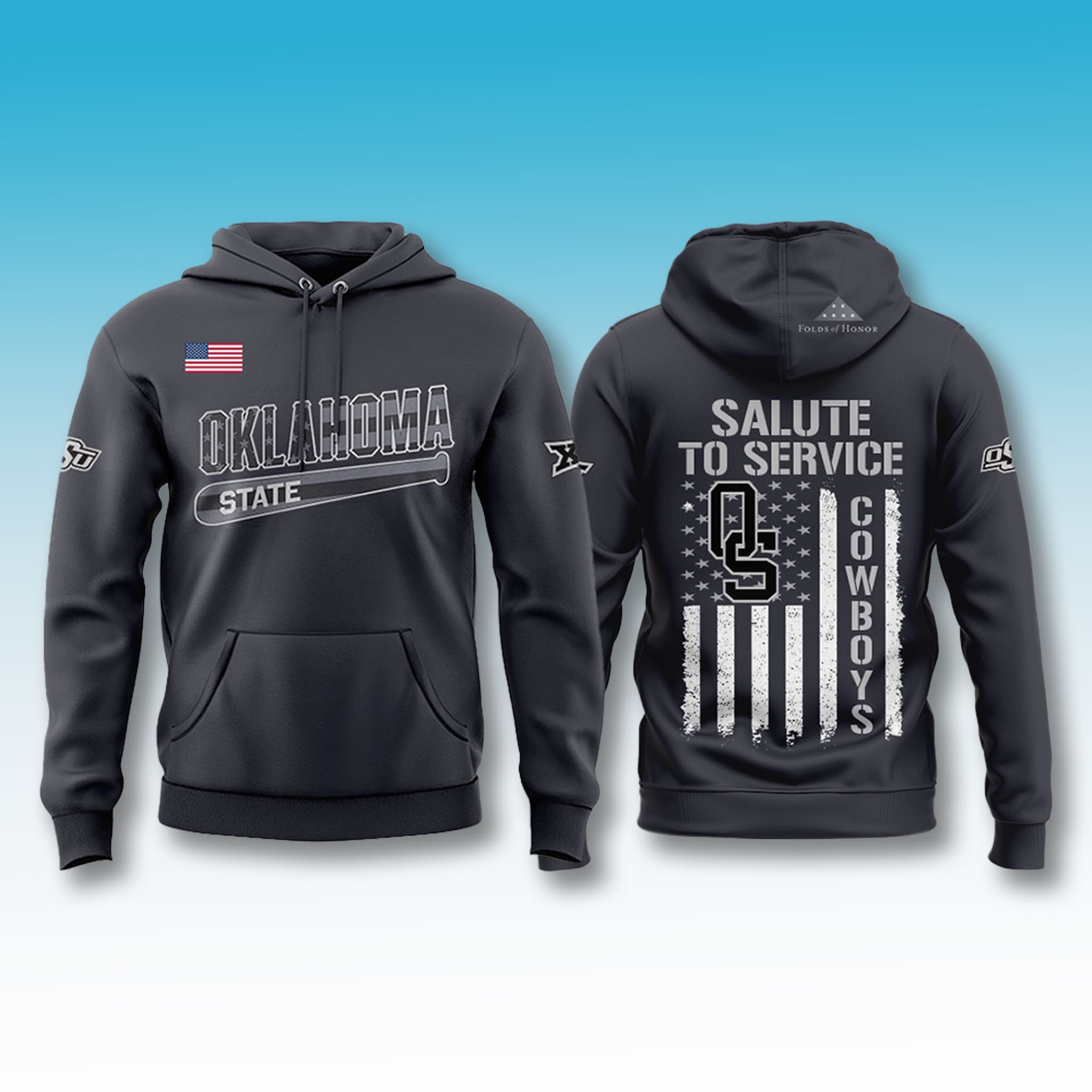 Oklahoma State Baseball Salute to Service Hoodie 2026 1 Oklahoma State Baseball Salute to Service Hoodie 2026 1