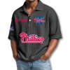 Philadelphia Phillies EST 1883 Waffle Polo Shirt 2