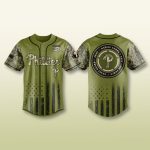 Phillies 2026 Military Appreciation Camo Jersey
