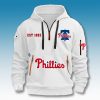 Phillies Established 1883 Quarter Zip Hoodie 3
