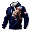 Pro British Lions Waffle Hoodie 2