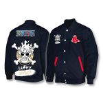 Red Sox Luffy Gear 5 2026 Baseball Jacket
