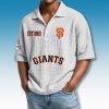 SF Giants EST 1883 Waffle Polo Shirt 1