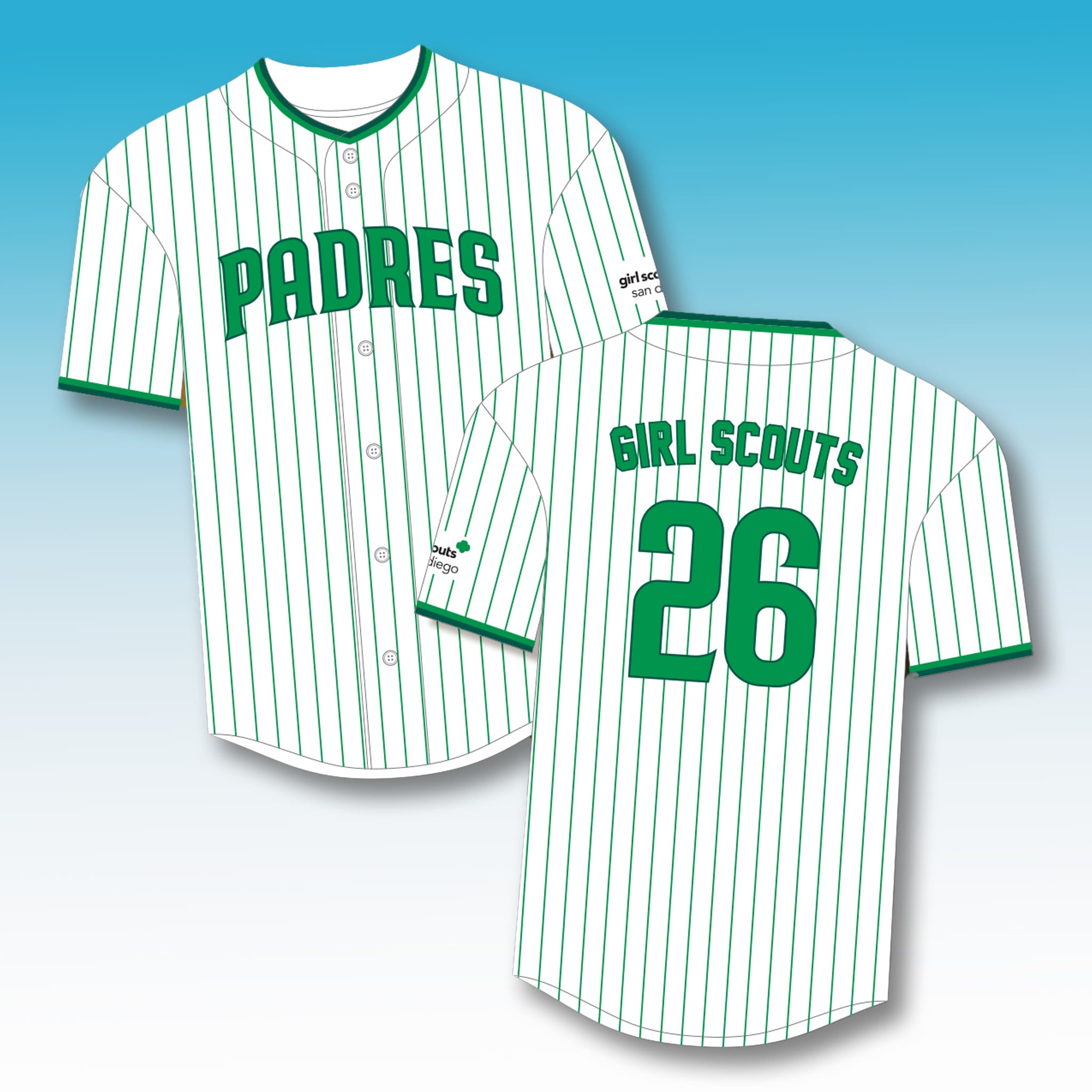 San Diego Padres Girl Scout Day 2026 Jersey Giveaway 2 San Diego Padres Girl Scout Day Jersey Giveaway 2026 2