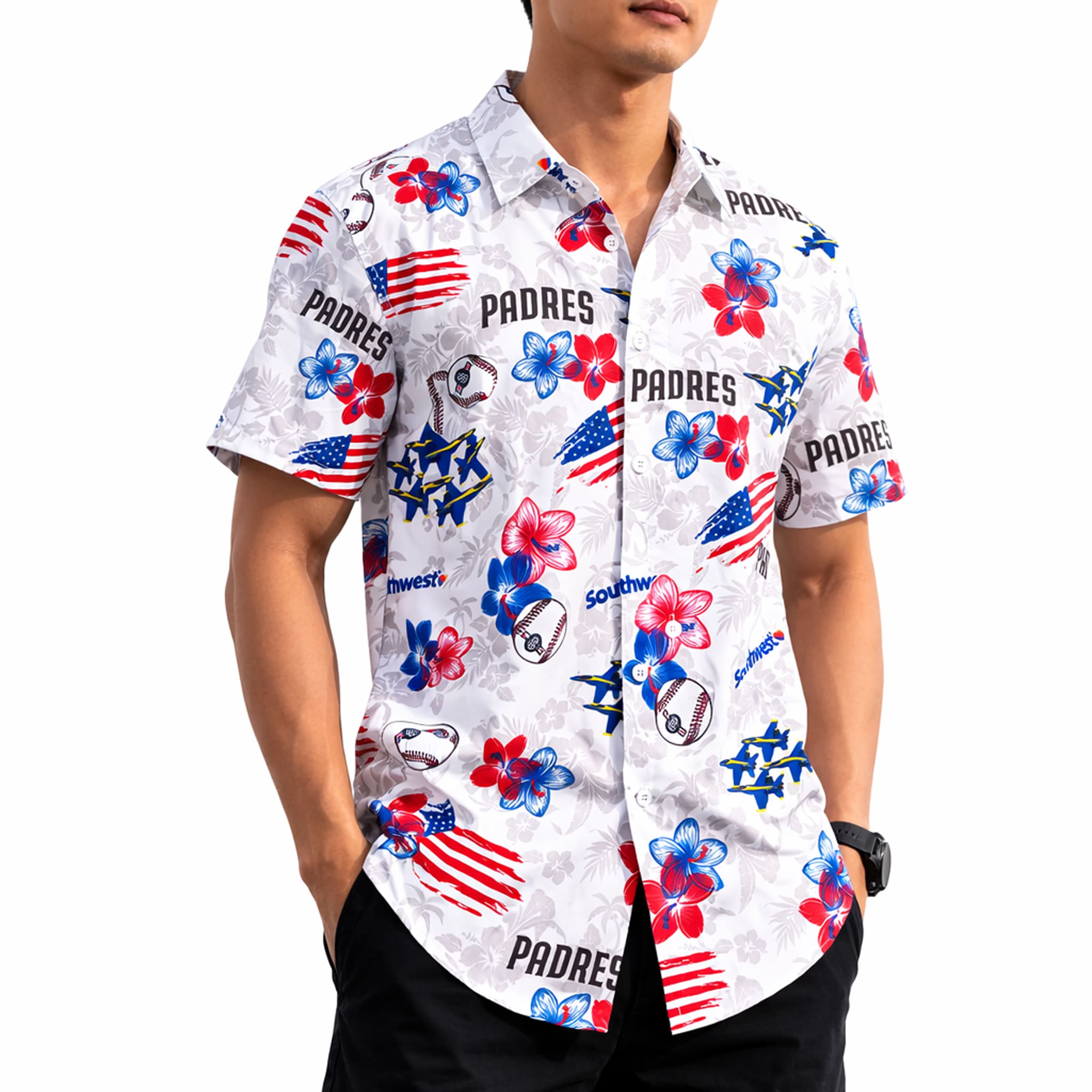 San Diego Padres Patriotic Aloha Shirt Giveaway 2026 1 San Diego Padres Patriotic Aloha Shirt Giveaway 2026 1