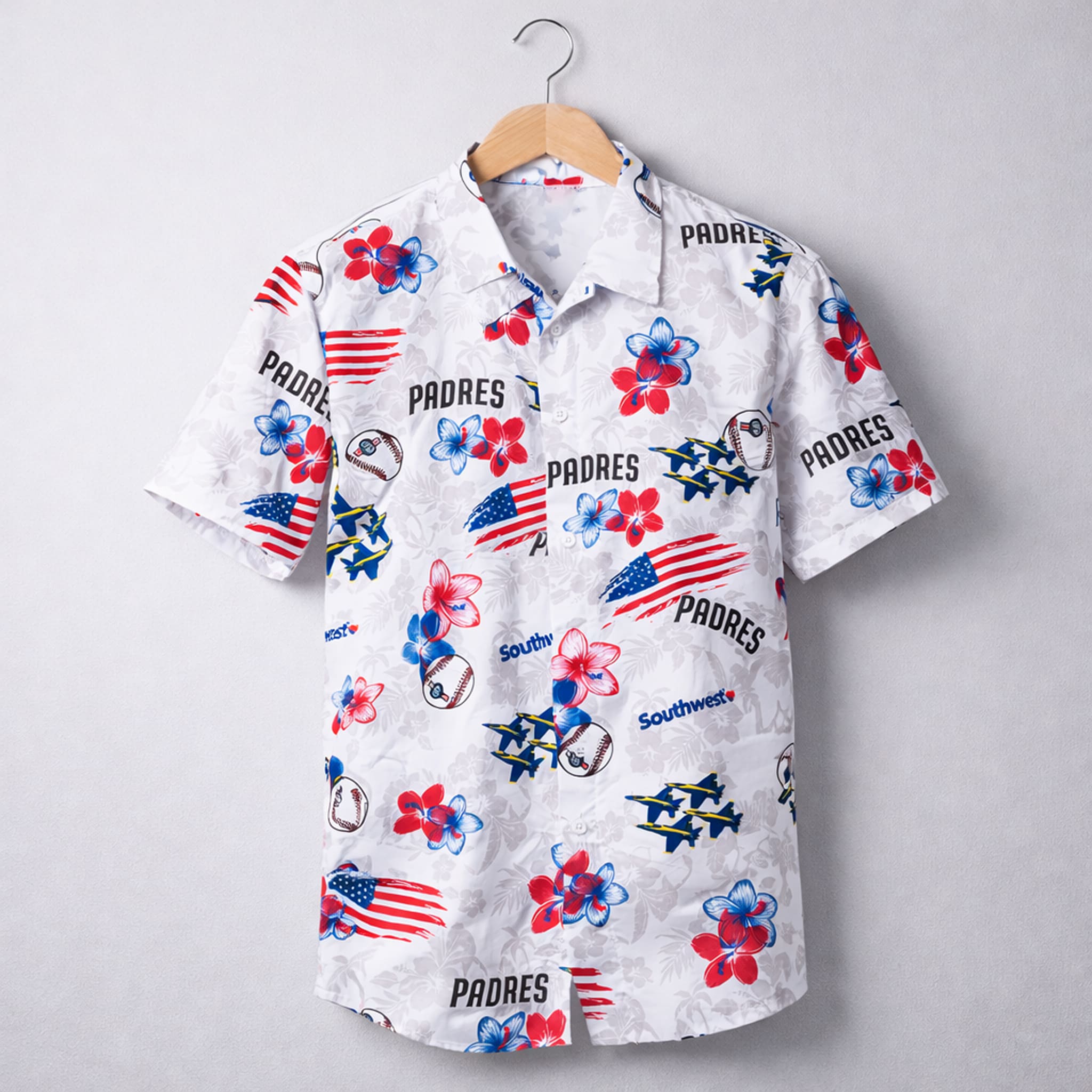 San Diego Padres Patriotic Aloha Shirt Giveaway 2026 San Diego Padres Patriotic Aloha Shirt Giveaway 2026