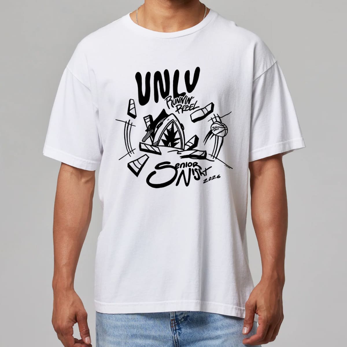 UNLV Basketball Senior Night 2026 T-Shirt Giveaway 2 UNLV Basketball Senior Night 2026 T Shirt Giveaway 3