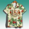 USA 250 Years of Freedom Tropical Hawaiian Shirt 1