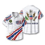 USA 250th Anniversary US Army Veteran Hawaiian Shirt
