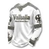 Valhalla Blood Honor Glory Waffle Sweater