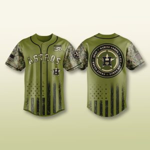 Houston Astros 2026 Military Appreciation Camo Jersey 1