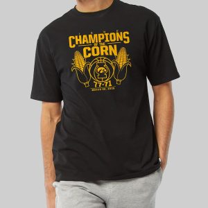 Iowa Hawkeyes Basketball Champions Of The Corn 2026 Shirt 10