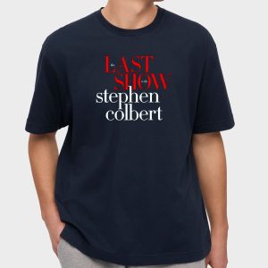 Last Show Stephen Colbert T Shirt 2026 2