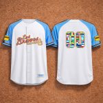Atlanta Braves Los Bravos Jersey Giveaway 2026