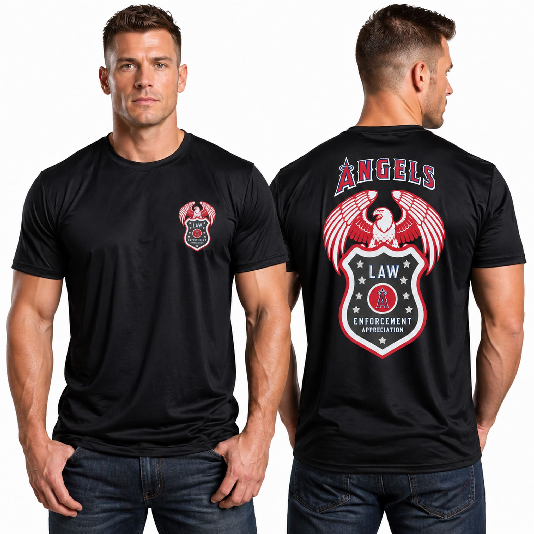 Angels Law Enforcement Appreciation Shirt Giveaway 2026 2 Angels Law Enforcement Appreciation Shirt Giveaway 2026 3