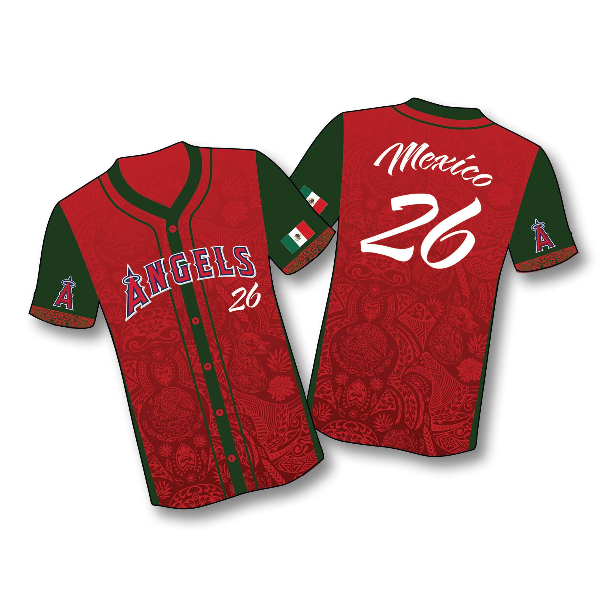 Angels Mexican Heritage Night 2026 Jersey Giveaway 3 Angels Mexican Heritage Night 2026 Jersey Giveaway 3