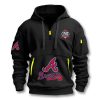 Atlanta Braves 150th Anniversary Quarter Zip Hoodie 1