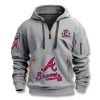 Atlanta Braves 150th Anniversary Quarter Zip Hoodie 5 Atlanta Braves 150th Anniversary Quarter Zip Hoodie