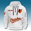 Baltimore Orioles Established 1901 Quarter Zip Hoodie 3