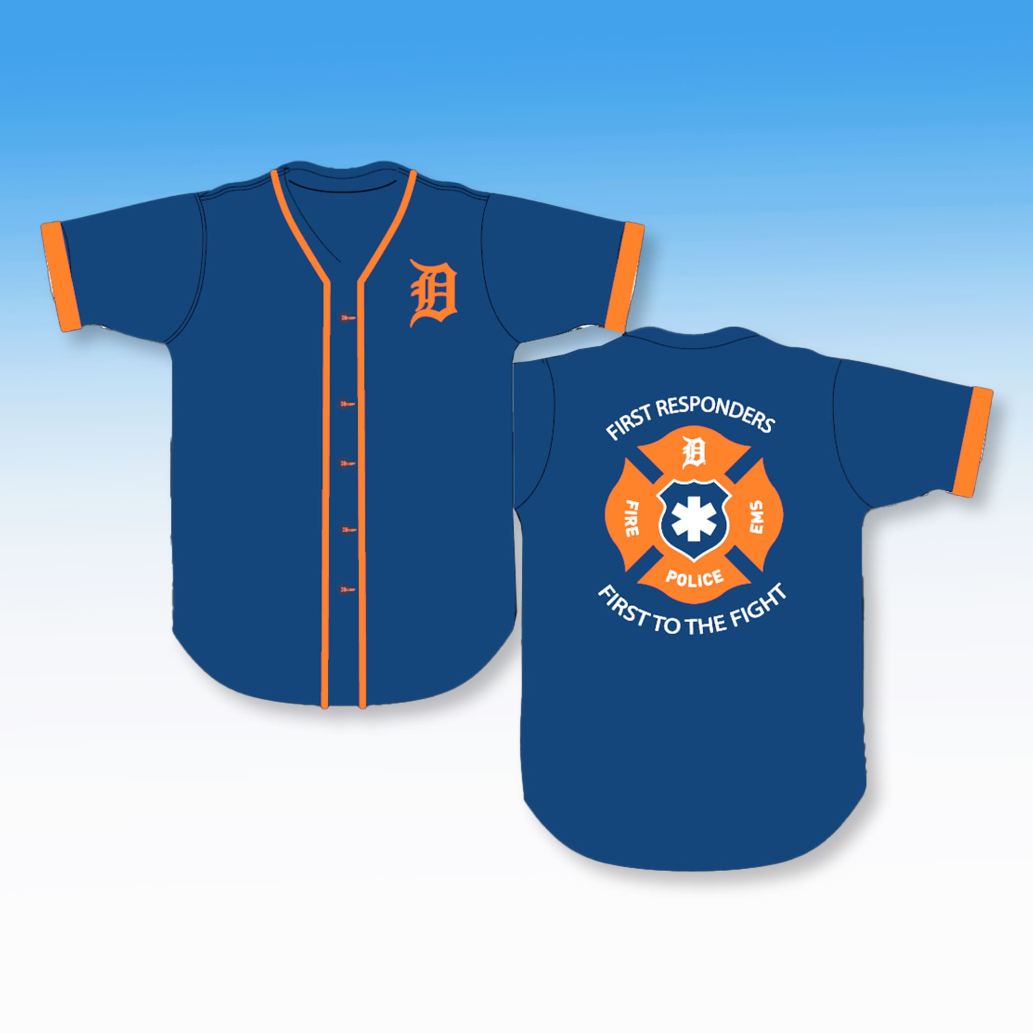 2026 Detroit Tigers First Responders Jersey Giveaway 3 Detroit Tigers First Responders Jersey Giveaway 2026 3