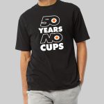 Erik Karlsson Flyers 50 Years No Cups Shirt