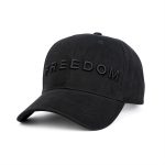 Erika Kirk Black Freedom Hat