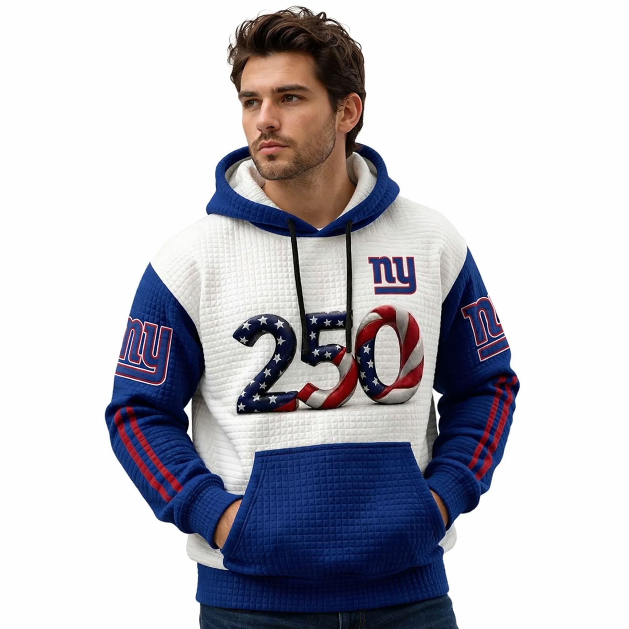 Giants USA 250th Anniversary Waffle Hoodie Giants USA 250th Anniversary Waffle Hoodie