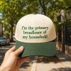 Im The Primary Breadloser Of My Household Hat Cap 1