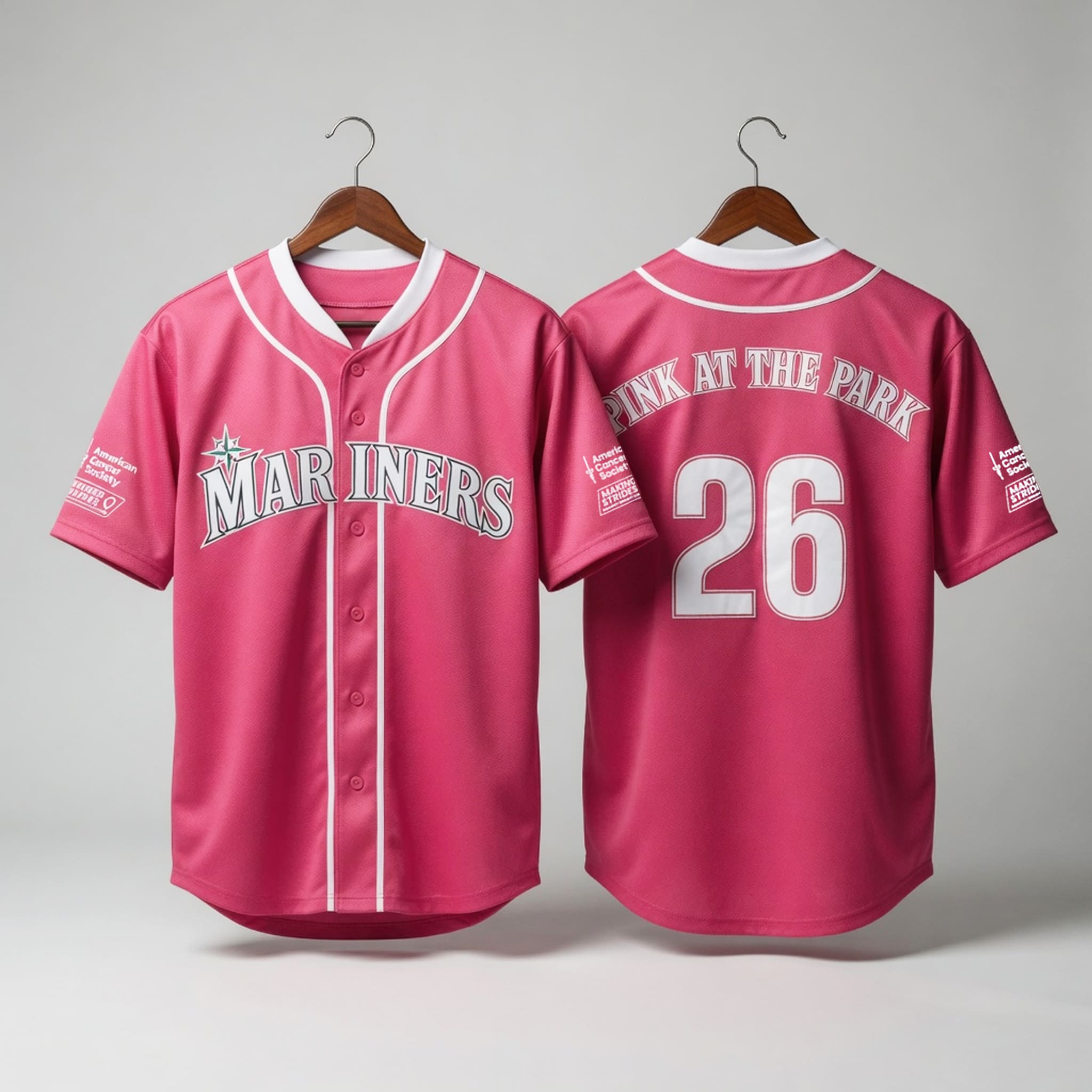 2026 Mariners Pink at the Park Jersey Giveaway 1 Mariners Pink at the Park Jersey Giveaway 2026 1