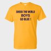 Michigan Basketball Shock The World Boys Go Blue Shirt 1